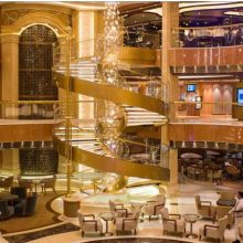 regal Princess atrium