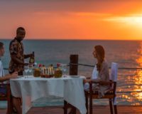 Zanzi resort - večera na móle
